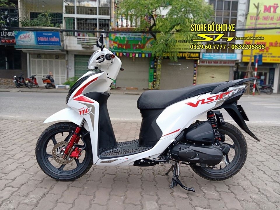 Sốc với Honda Vision giá rẻ độ đẹp không kém SH 150 2020 #48 Sốc với Honda Vision giá rẻ độ đẹp không kém SH 150 2020